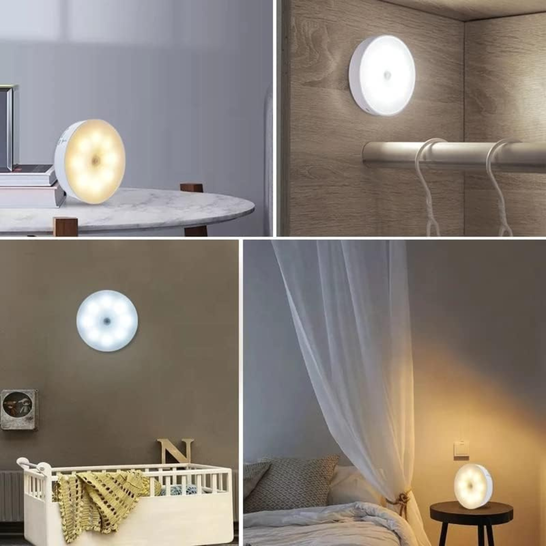 Pack 3 Lámpara LED Recargable Sensor