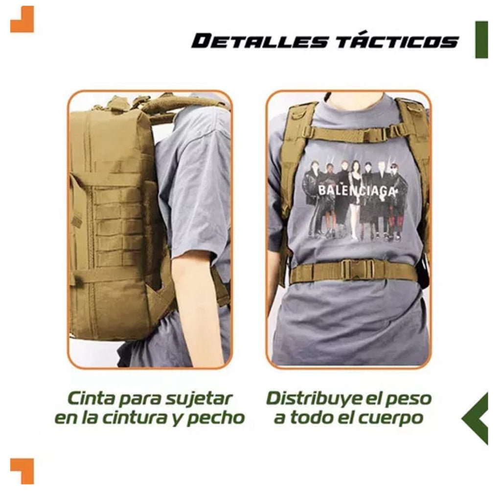 Mochila táctica de 50 litros Pentagon