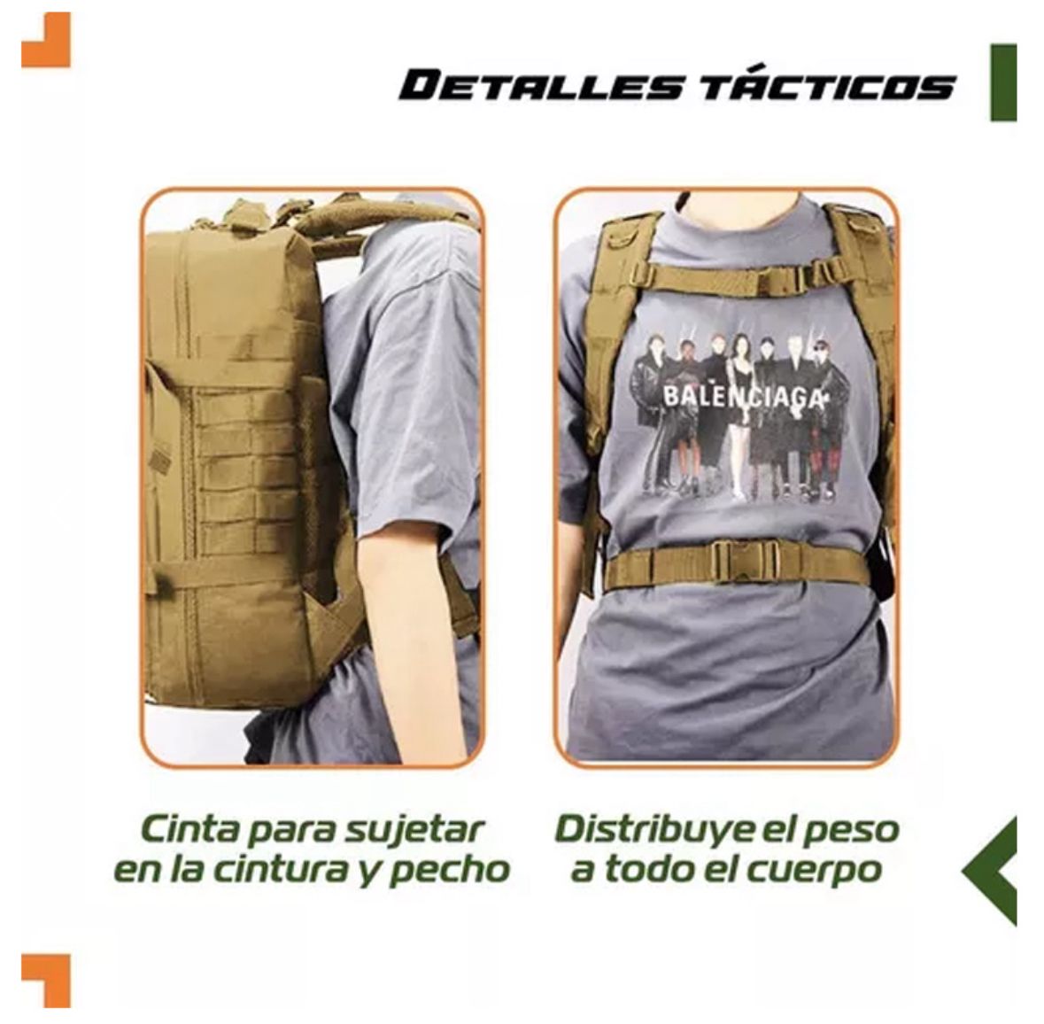 Mochila táctica de 50 litros Pentagon